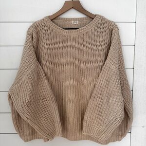The Simple Folk Chunky knit sweater size 8